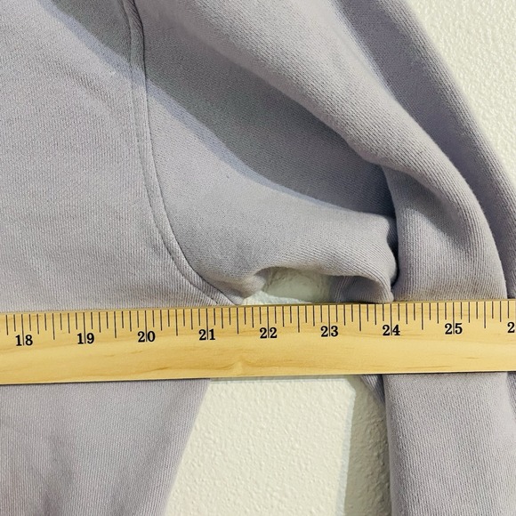 NWT Roots Original Relaxed Full Zip Hoodie Jacket Purple Lounge Organic Cotton M - Picture 6 of 8